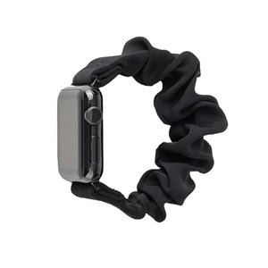 2024 luxe femmes caoutchouc élastique glace soie bracelets de montre pour IWatch série 7 <span class=keywords><strong>8</strong></span> 9 Chouchou bande <span class=keywords><strong>Bracelet</strong></span> pour <span class=keywords><strong>Apple</strong></span> <span class=keywords><strong>Watch</strong></span> 41MM 45MM - Product Image 4