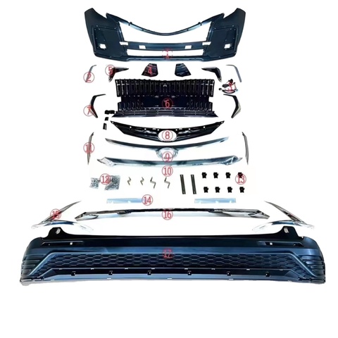 Commercial Vehicle Modified Front Surround Bumper Assembly Toyota Senna Crown Dream Surround Accessories