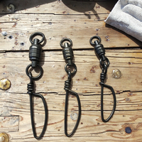 Swivel Snap Bearing Bola Baja Anti Karat untuk Memancing Trolling Lepas Pantai