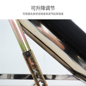 เตียงนวดฮิโรวะ สแตนเลส ปรับพนักพิงได้ โต๊ะตรวจคลินิก - Product Image 4