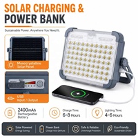 Lámpara Solar de Emergencia para Cabeza, Recargable, Portátil, para Exteriores, Luz de Trabajo Solar, Venta al por Mayor de Fábrica