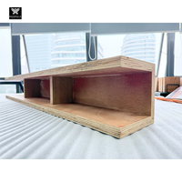 Panneaux de plafond en bois de chêne blanc moins chers en forme de U pour les maisons, les pièces, les panneaux de contreplaqué pour plafond en bois, décoration intérieure