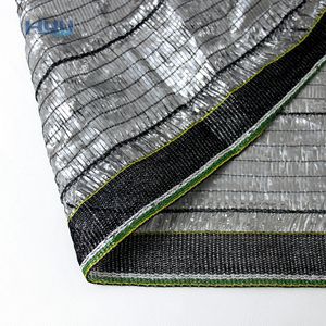 Aluminium schaduwdoek op maat, aluminiumfolie schaduwnet, zilveren zeilen, privacy screen voor auto, patio, tuin, <span class=keywords><strong>pergola</strong></span> afdekking - Product Image 3