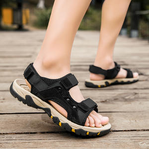 Sandalias para Hombre 2026, de Cuero Genuino de Primera Capa, Deportivas, Casuales, Ligeras, con Suela Suave, Tallas Grandes, para Playa - Product Image 4