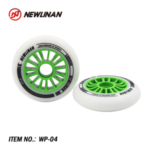 <strong>Inline</strong> <strong>Speed</strong> <strong>Skate</strong> PU Wheels ABS Core Durable Size 100mm Wheel - Product Image 4
