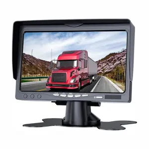 Schermo inverso portatile 12v 24v Monitor parti posteriore Hd Slide Monitor HD Monitor sedile Bus 1024*600 TFT LCD