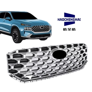 2021-2023 pour Hyundai Santa Fe <span class=keywords><strong>AMG</strong></span> Style pare-chocs avant <span class=keywords><strong>calandre</strong></span> inférieure avec ensemble DRL fabriqué en matériau ABS durable modèle 86350S160086350S - Product Image 2