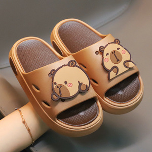 Balah Dolphin Summer Children's Bathing <b>Slippers</b> - Thick Bottom Anti-Slip Style for Indoor Use. Soft Bottom <b>Slippers</b> - Product Image 3