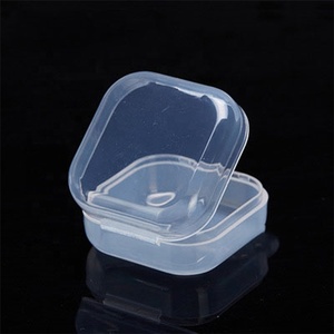 Mini Storage Case Square Plastic Container Tool Transparent Box For Small Product