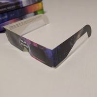 Lunettes de visualisation solaire Eclipse personnalisées en papier, lunettes pour éclipse totale, lunettes pour éclipse annulaire