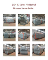 Chaudière horizontale entièrement automatique à mazout et gaz, 2000 kg/h, générateur de vapeur 2 tonnes, prix du générateur de vapeur au gaz naturel