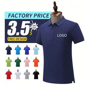 2023 New Arrival Best Quality Solid Knitted Combed Cotton Men for Shirts Short <b>Sleeve</b> with Custom Logo - Product Image 1