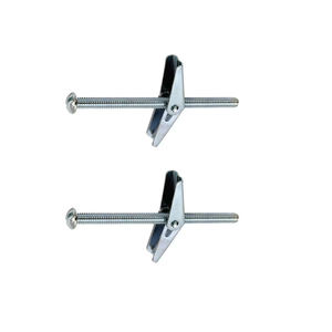 Boulon métrique d'ancrage papillon à ressort à bascule résistant aux chocs galvanisé en acier inoxydable - Product Image 3