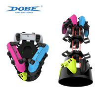 Support de casque et de manette de jeu multi-couches DOBE, support universel pour manette RGB, support de charge pour PS5 PS4 Xbox Switch