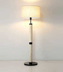 <span class=keywords><strong>Lampadaire</strong></span> en <span class=keywords><strong>travertin</strong></span> jaune salon canapé à côté de la chambre d'étude Vintage Premium sens de l'atmosphère lampes et lanternes - Product Image 1