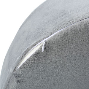 Suave cubierta de terciopelo con tacón de <span class=keywords><strong>cuña</strong></span> <span class=keywords><strong>embarazo</strong></span> <span class=keywords><strong>cuña</strong></span> <span class=keywords><strong>almohada</strong></span> de espuma de memoria de apoyo a la maternidad para dormir - Product Image 4