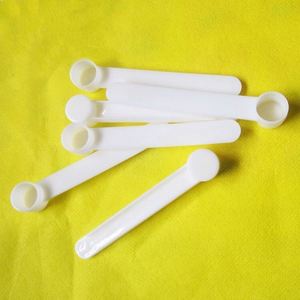 TOPEAK <span class=keywords><strong>1g</strong></span> 2ml <span class=keywords><strong>cuillère</strong></span> <span class=keywords><strong>en</strong></span> plastique blanche jetable <span class=keywords><strong>cuillère</strong></span> à <span class=keywords><strong>sel</strong></span> limite, <span class=keywords><strong>cuillère</strong></span> à mesurer pour poudre - Product Image 4