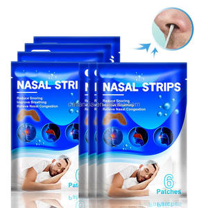 شرائط الأنف العشبية للعناية بالتهاب الجيوب الأنفية تصحيح احتقان الأنف وقف الشخير تحديث التنفس بسلاسة الجص - Product Image 1