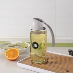 Eco-Friendly 630ml Glass Bottle Oliver Oil and Vinegar Dispenser <b>Kitchen</b> Food <b>Storage</b> & Container - Product Image 3