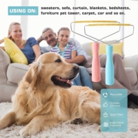 Umweltfreundlicher Tierhaar-Entferner - Manueller Fusselentferner für Teppich, Bettwäsche & Sofa