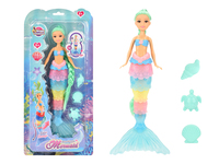 Sirène oscillante de 13 pouces avec capteur de température pour poupée, jouet interactif pour enfants, cadeau