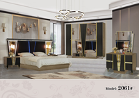 Hotel Wohnung Schlafzimmer Set Wohn möbel Bett mit Kopfteil