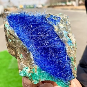 Wholesale Druzy Mineral Specimen High Quality <b>Raw</b> Blue <b>Crystal</b> Stone for Home Decoration Healing - Product Image 1