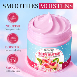 Burro <span class=keywords><strong>Corpo</strong></span> Profumato alla Fragola 200g, Lozione <span class=keywords><strong>Corpo</strong></span> Idratante e Nutriente, Aroma Dolce e Seducente per Tutti i Tipi di Pelle - Product Image 2