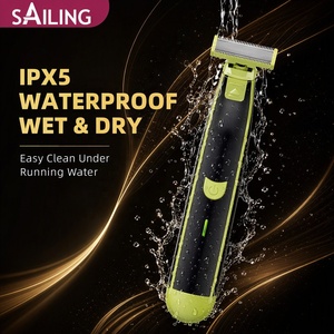 SR1-1011-1 เค<span class=keywords><strong>ร</strong></span>ื่องโ<span class=keywords><strong>ก</strong></span>นหนวดไฟฟ้าสำหรับผู้ชาย USB ชา<span class=keywords><strong>ร</strong></span>์จได้ 600mAh <span class=keywords><strong>ก</strong></span>ันน้ำ 4 หวีนำทาง ไฟ LED แสดงสถานะ 6500RPM 2H เวลาใช้งาน - Product Image 2