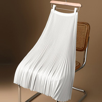 Jupe longue droite élégante grande taille pour femme – Collection été – Vente en gros – Jupes décontractées grande taille pour femme