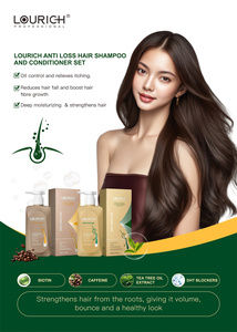 Set <span class=keywords><strong>Shampoo</strong></span> e Balsamo Anticaduta LOURICH 380ml con Biotina, Caffeina e Bloccante DHT - Trattamento per la <span class=keywords><strong>Crescita</strong></span> dei <span class=keywords><strong>Capelli</strong></span> di Qualità Professionale - Ingrosso - Product Image 6