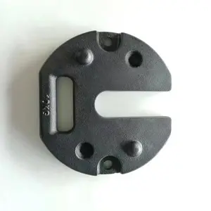 Cast Iron 10Kg Tent Weight Base For Outdoor Equipment