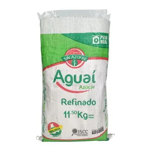 Plastico tecido pp arroz saco 25kg 50kg