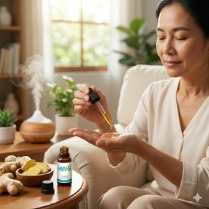 Aceite Esencial Puro de Jengibre KWHB 5ml Extractor Herbal para Uso Doméstico Producto de Tailandia - Product Image 2