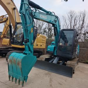 Excavadora usada Kobelco SK75 en stock de segunda mano Kobelco SK75 SK60 SK55 SK70 Miniexcavadora Precio bajo a la venta - Product Image 1
