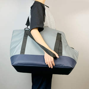 Hafif kare su geçirmez naylon örgü fermuar eğlence evcil hayvan taşıyıcı torba çok amaçlı taşınabilir küçük köpek taşıma - Product Image 5