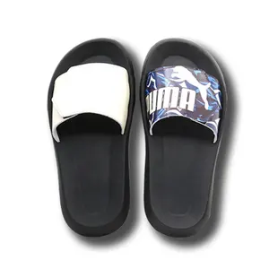 OEM ev kullanımı terlik özel Logo slayt sandalet boşlukları Flip Flop süblimasyon boş terlik yetişkin için