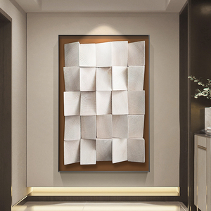 Nouveau Design moderne blanc 3D décoration de la maison Art mural <span class=keywords><strong>peinture</strong></span> pour la maison hôtel décorations murales - Product Image 2