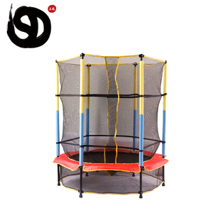 Sundow portátil al aire libre mini circular salto de trampolín con red de seguridad - Product Image 6