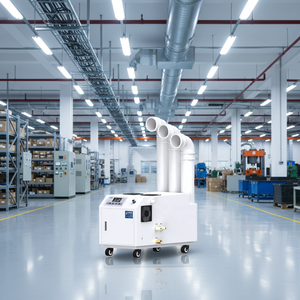 Wetwells Industrial Ari Electric Humidifier Ultrasonik Baru dengan Layar Digital dan Kontrol Kelembapan Otomatis - Product Image 2