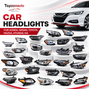 Topzonauto pour lampe automobile OEM 55G941035 55G941036 Phare LED de voiture, phare central pour VW Golf 7 - Product Image 3