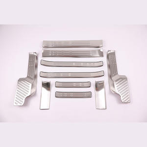 Barre de seuil en acier inoxydable 304 Yifeng résistante aux rayures et à l'usure pour Land Cruiser Prado LC250 <span class=keywords><strong>2018</strong></span>- - Product Image 6