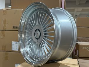 Jantes de voiture de tourisme Trz 18 19 pouces JDM 5x112 5x100 5x120 jantes en alliage d'aluminium jantes en aluminium flow forming chrome pour <span class=keywords><strong>Alpina</strong></span> <span class=keywords><strong>bmw</strong></span> - Product Image 3