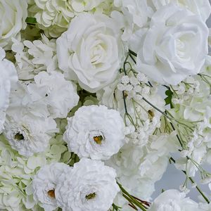 Nuova Vendita Calda: Arco Nuziale <span class=keywords><strong>di</strong></span> Lusso Romantico con Fiori <span class=keywords><strong>di</strong></span> Ciliegio Bianchi e <span class=keywords><strong>Rose</strong></span> <span class=keywords><strong>di</strong></span> Seta per Decorazioni e Allestimenti Matrimoniali - Product Image 2