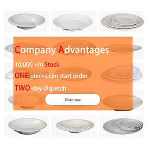 Juego de <span class=keywords><strong>Vajilla</strong></span> de <span class=keywords><strong>Melamina</strong></span> Blanca Moderna de 6 Piezas HCMA, Irrompible, Apto para Lavavajillas, para Fiestas, Campamentos, Bodas y Picnics - Product Image 6