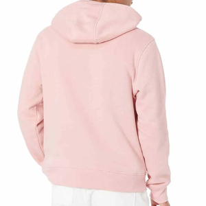 Sweat à capuche pour homme de couleur rose, coupe classique, 100% coton, vêtement décontracté pour l'automne, séchage rapide, respirant, respectueux de l'environnement, sweat à capuche pour homme - Product Image 3