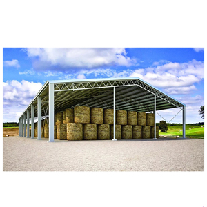 Chi Phí Thấp Đúc Sẵn Ngôi Nhà Trang Trại Xây Dựng Kết Cấu Thép Cowshed Kim Loại Barn Thiết Kế - Product Image 1