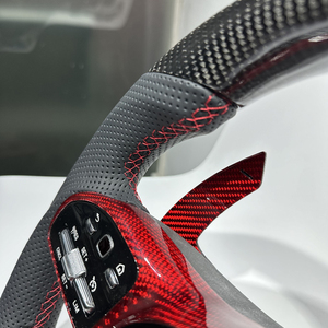 Volant personnalisé en fibre de carbone, best-seller, adapté aux Mercedes-Benz W205 W204 890 Classe <span class=keywords><strong>E</strong></span> AMG GLC <span class=keywords><strong>GLA</strong></span> Classe G C63 - Product Image 5