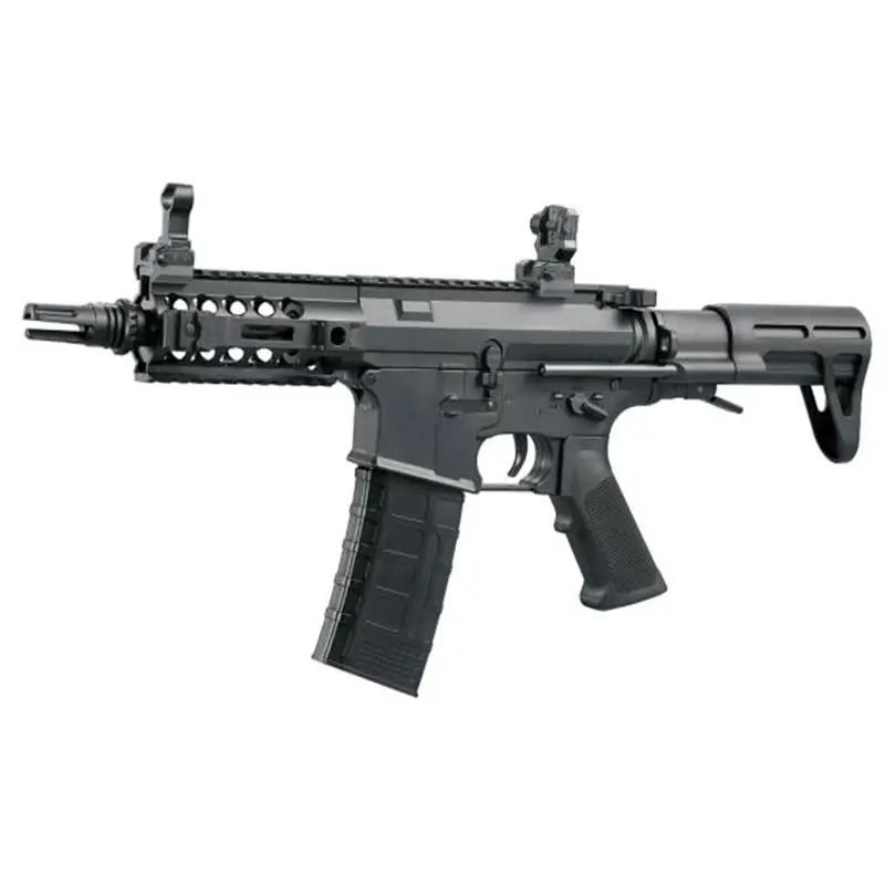 Goed Pro Nieuwe M 406P Krachtige Lithiumbatterij Speelgoed Pistool M416 Aeg Speelgoedpistool Automatische Semi-Automatische Met 480 Nylon Versnellingsbak Speelgoed Pistool