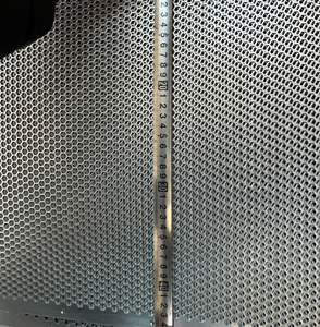 Customized Factory Direct Supply SS304/316L Punching <b>Plate</b> Metal <b>Plate</b> Mesh Textured <b>Surface</b> Perforated Hole Punching Mesh - Product Image 4